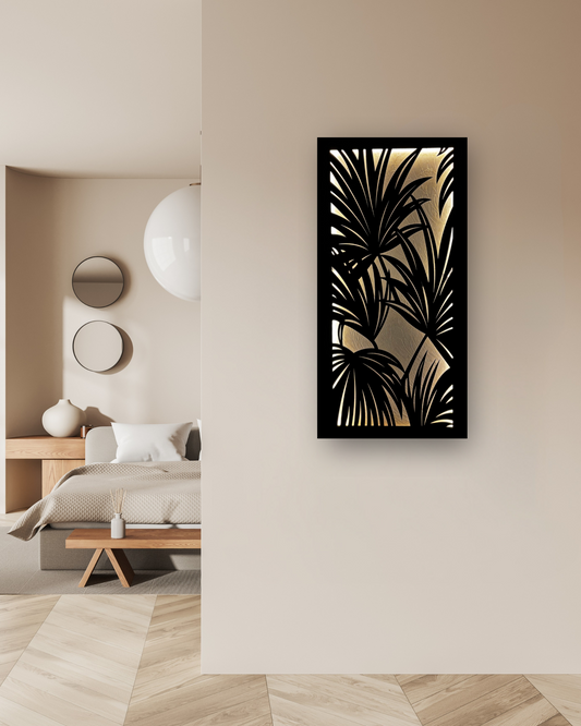 🌿 Jungle Vibes Wooden Wall Art